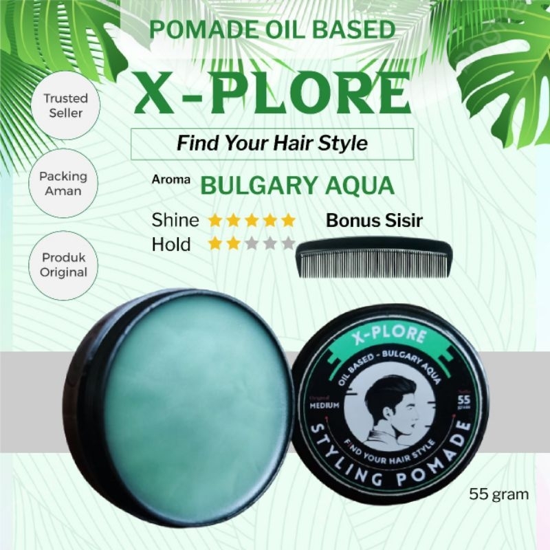 POMADE GROSIR X-PLORE STYLISH MIN ORDER 10 PCS FREE SISIR