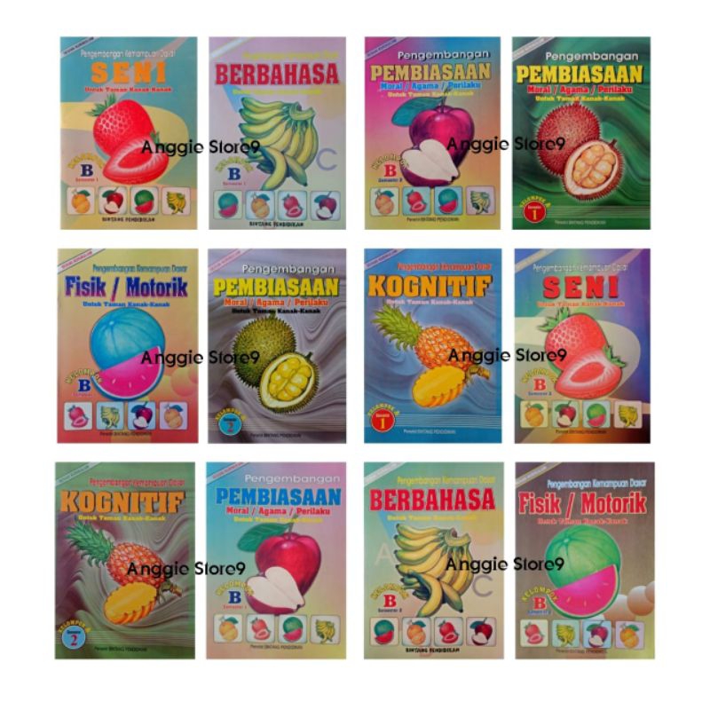 Buku Tk dan Paud Buku Belajar Anak