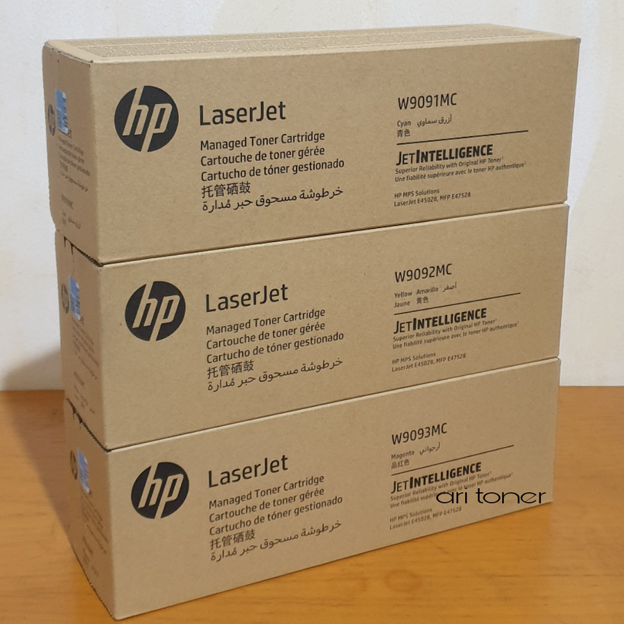 Toner Catridge HP Laserjet W9090MC/W9091MC/W9092MC/W9093MC Colour C/M/Y Original