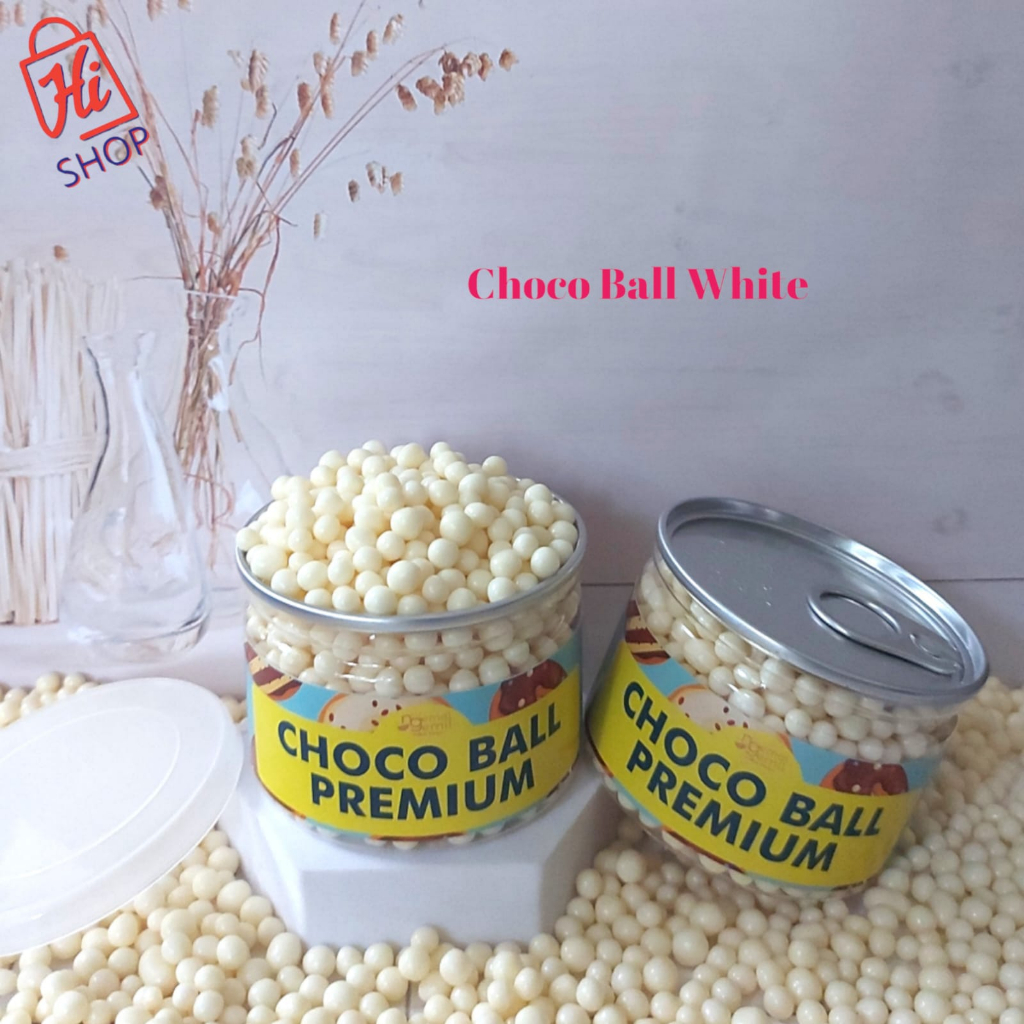 

Can Chocoball White Sprinkle Bola Putih Topping Kue Donut Bolu Kualitas Premium