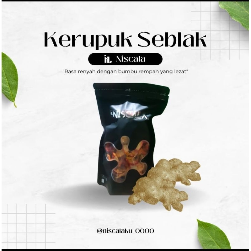 

KRUPUK SEBLAK KENCUR 250 gram/ Aneka snack kiloan/ Aneka camilan enak