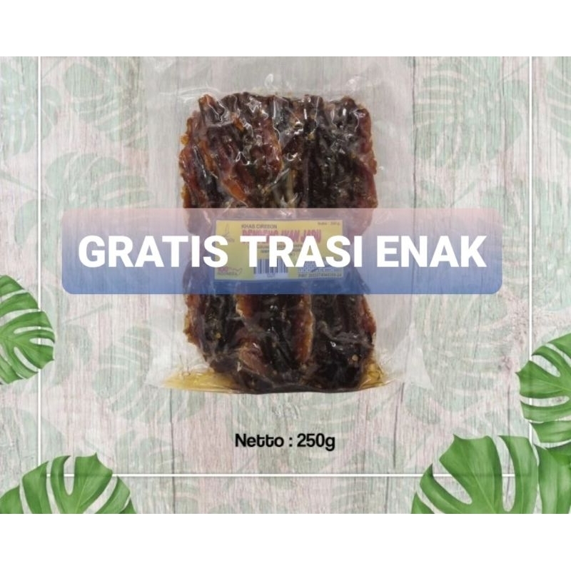 

DENDENG IKAN JAPU 250GRAM ENAK GRATIS Terasi khas cirebon