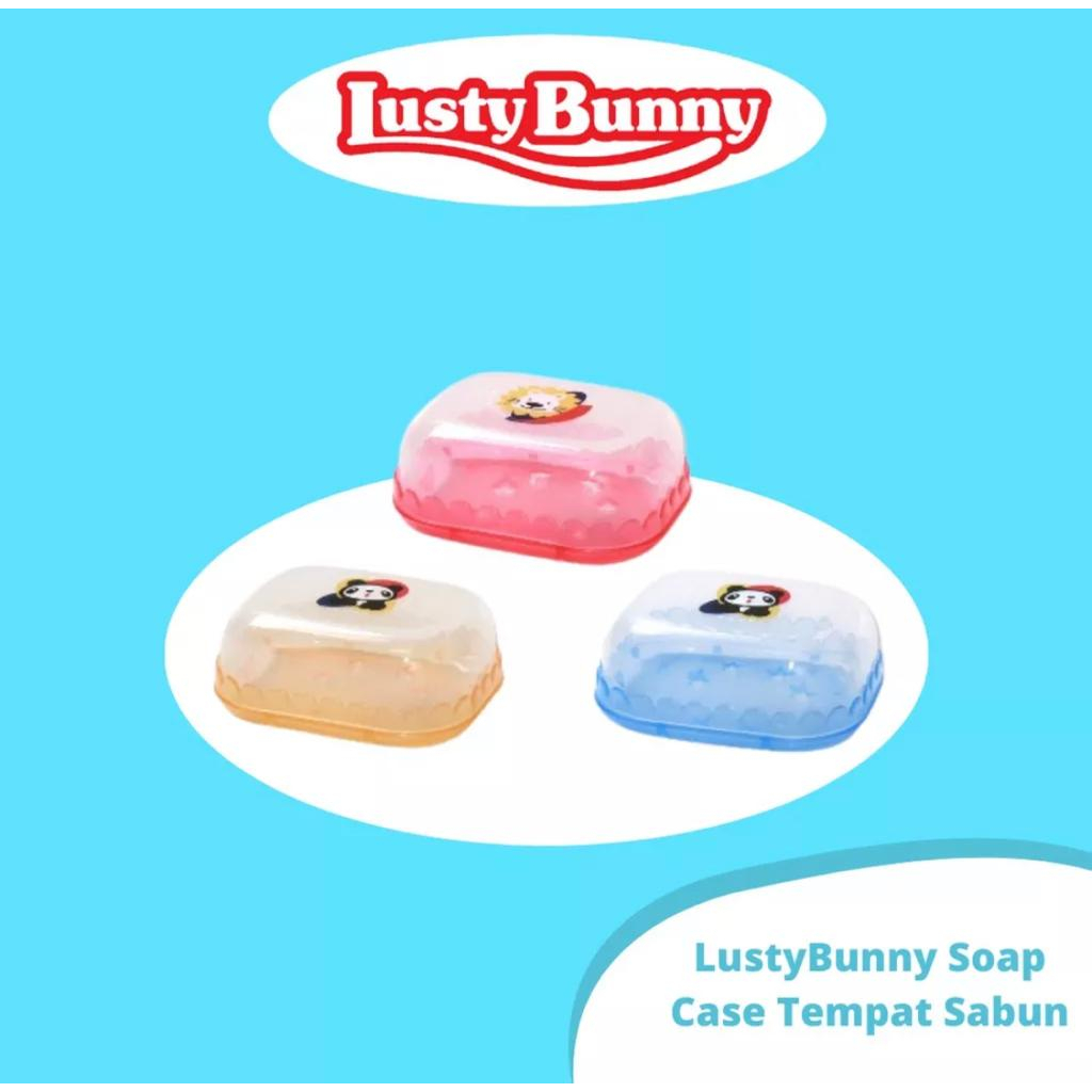 Kotak Sabun Tempat Sabun Lusty Bunny Soap Case TB-1541 Wadah Sabun Anti Pecah