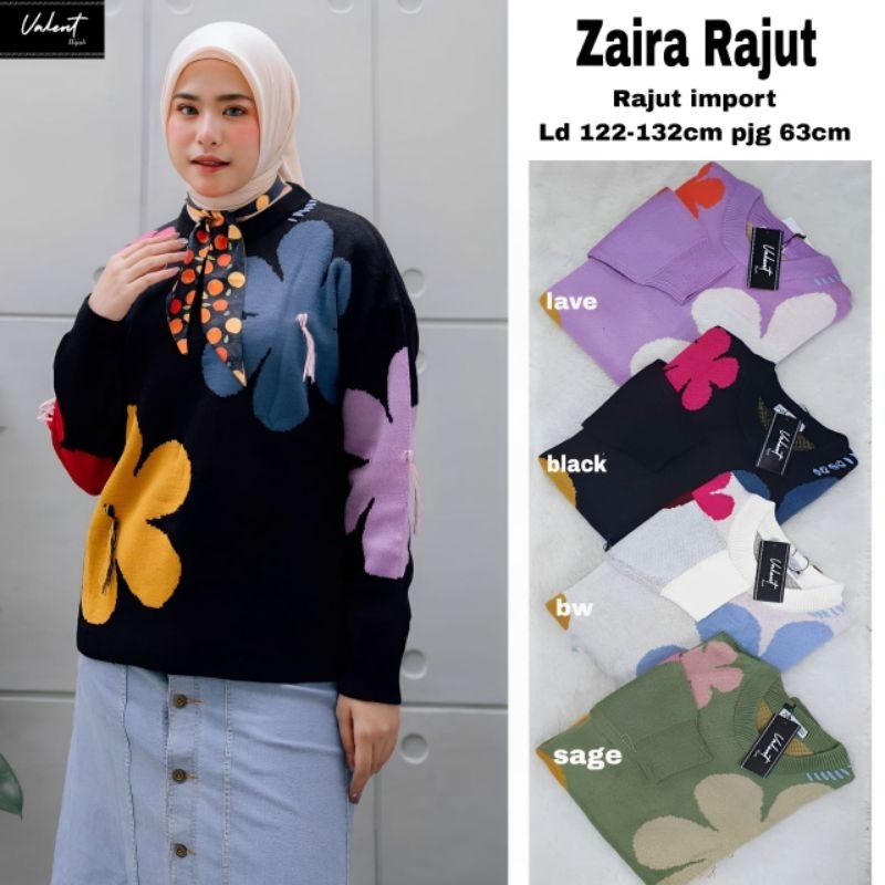 [BARU] ZAIRA RAJUT BY VALENT / TUNIK BEST SELLER