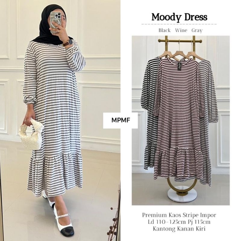 [BARU] MOODY DRESS MPMF