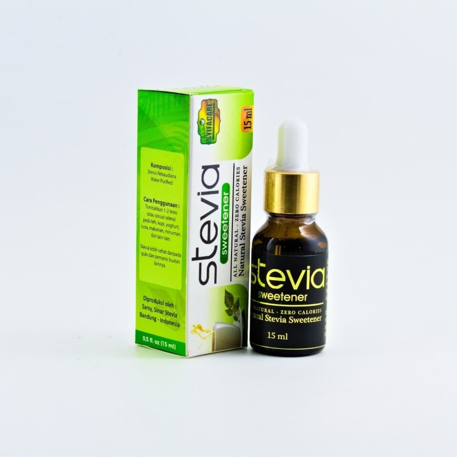 

Stevia Gula Cair Non Kalori Sugar Stevia Pemanis Alami Original Asli