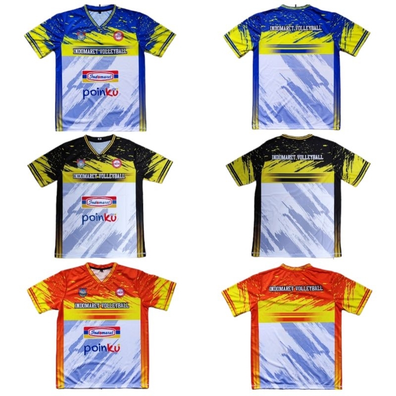 Jersey Voli Full printing Indomaret