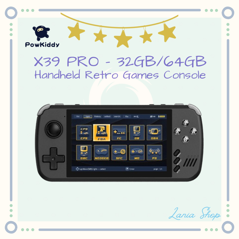 POWKIDDY X39 PRO - Handheld Retro Games Console