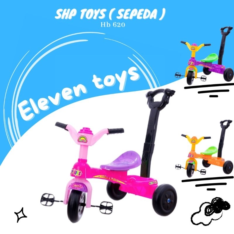 Hb 620 Sepeda anak murah , sepeda roda tiga , sepeda anak-anak , mainan anak , mobilan dorong