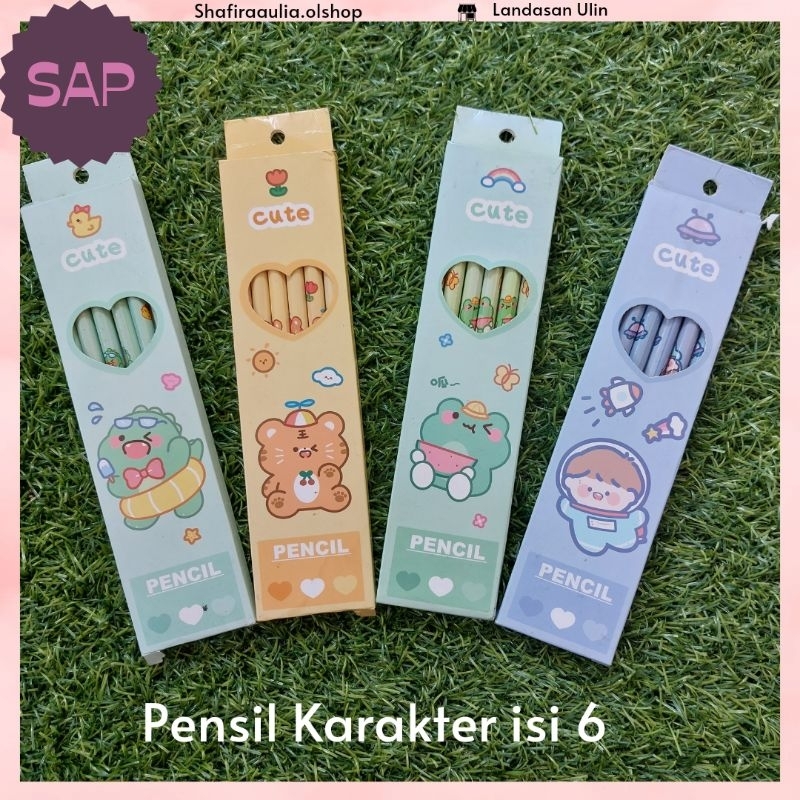 

Pensil Set Isi 6 Karakter Lucu / Alat Tulis Sekolah Anak PROMO SALE Tempat PulPen pensil Ballpoint Remote Handphone DIY Gajah / Pensil joyko pastel Pensil Cabut Pensil 2b Reffil Pensil joyko {SAP•HOME}