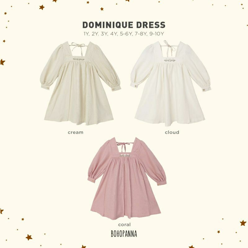 Bohopanna Dominique Dress - Dress Anak 1-10 tahun