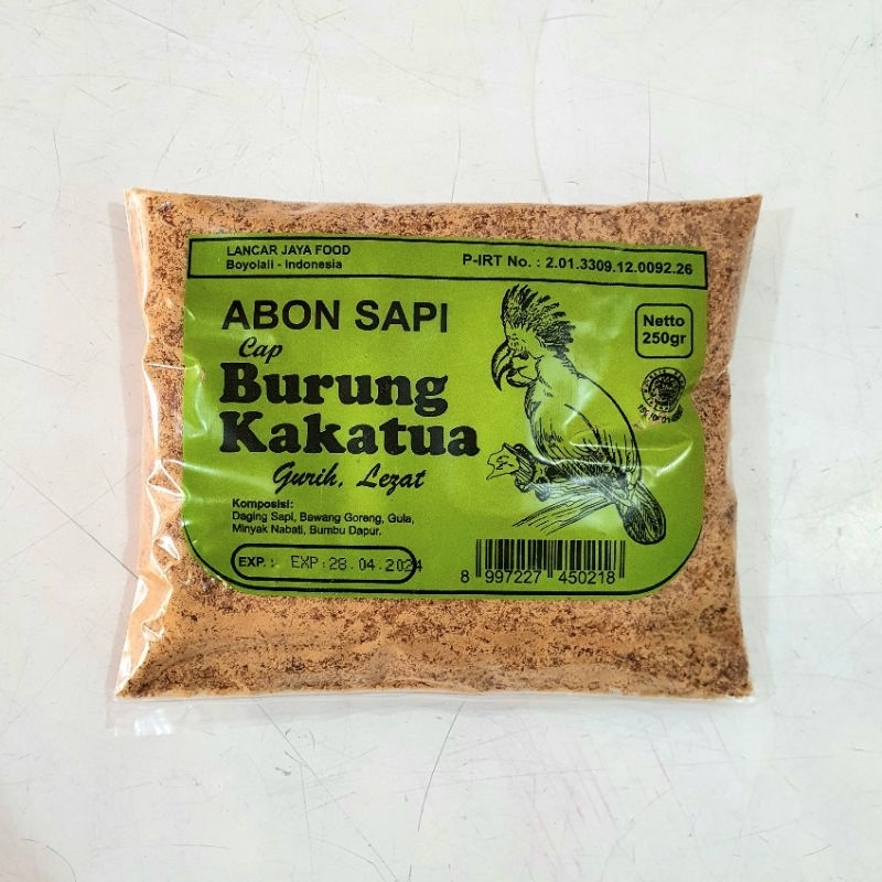 Kakatua Abon Sapi 250g