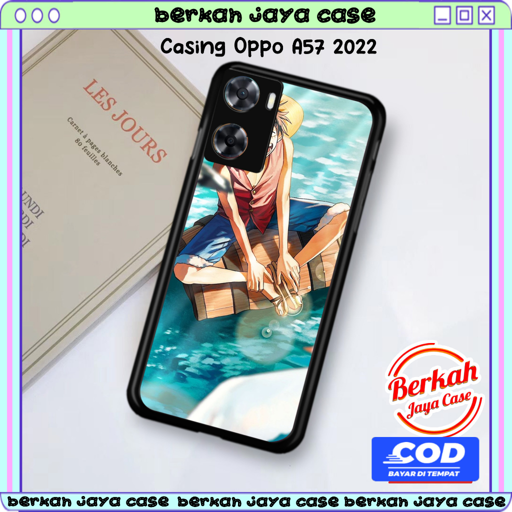 Case hp oppo a57 2022 casing hp oppo a57 2022 casing [ lLUFFY002 ] casing terbaru case karakter lucu