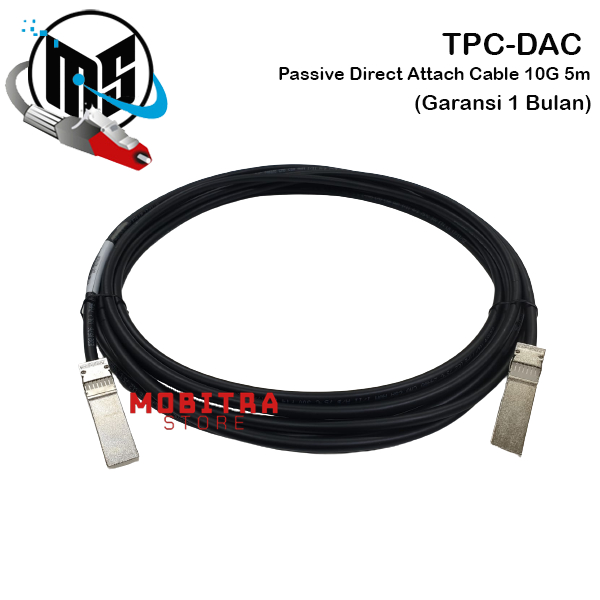 SFP+ Direct Attach Cable 10G DAC 5M Compatible Cisco-MikroTik-UBNT-ETC