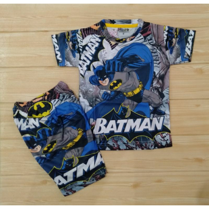 (COD) STELAN KAOS ANAK USIA 2-5 TAHUN (PILIH SUPER HERO)