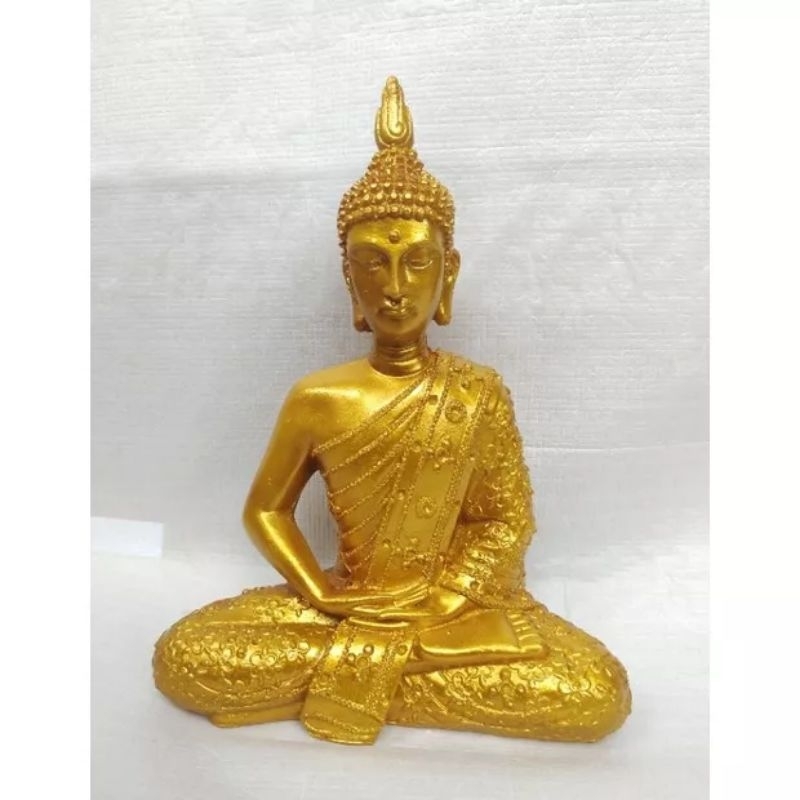 Patung Miniatur Buddha Thailand 28 cm/ Ruppang Buddha