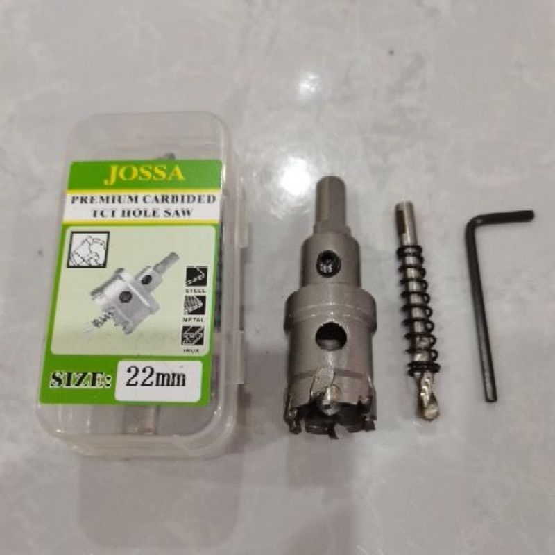 hole saw tct 22mm jossa/hole saw 22mm tct jossa
