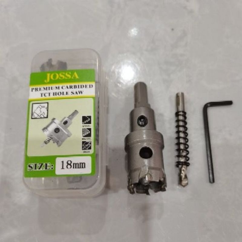 hole saw tct 18mm jossa/hole saw 18mm tct jossa