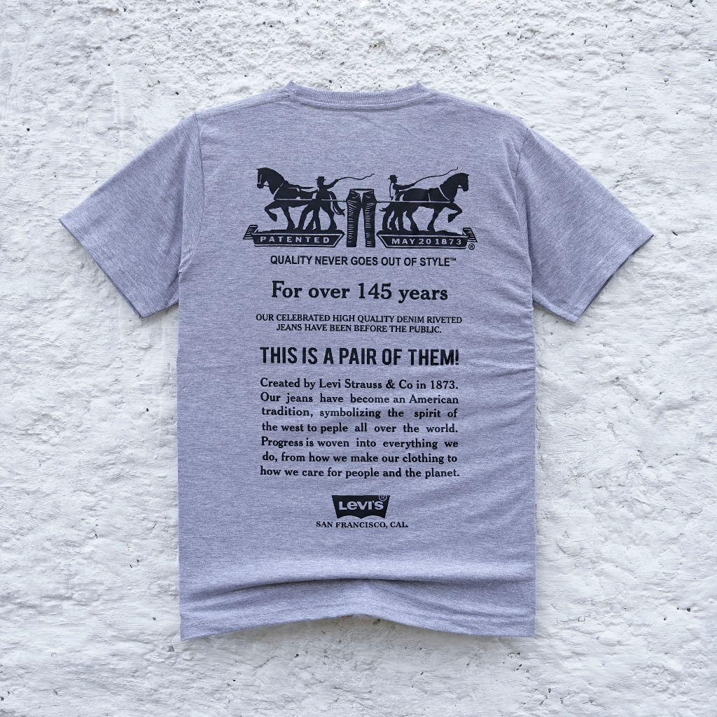 Kaos Levi's | Kaos Pria | 2 Horses Back