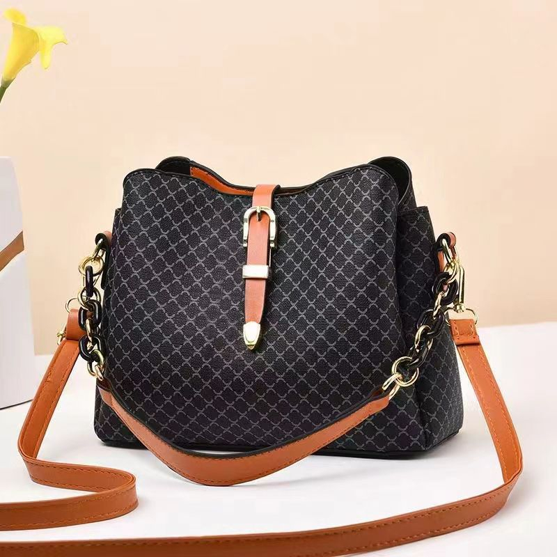 MV_Marvelouz MV805701 Tas SELEMPANG Wanita Model Bucket Motif Ada 2 Tali Kekinian terbaru 1kg bisa 2 tas supplier tas import EL 5701