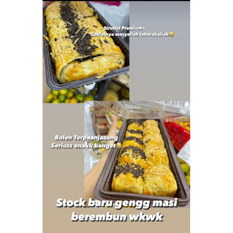 

Strudel premium dan bolen terpanjang gaess