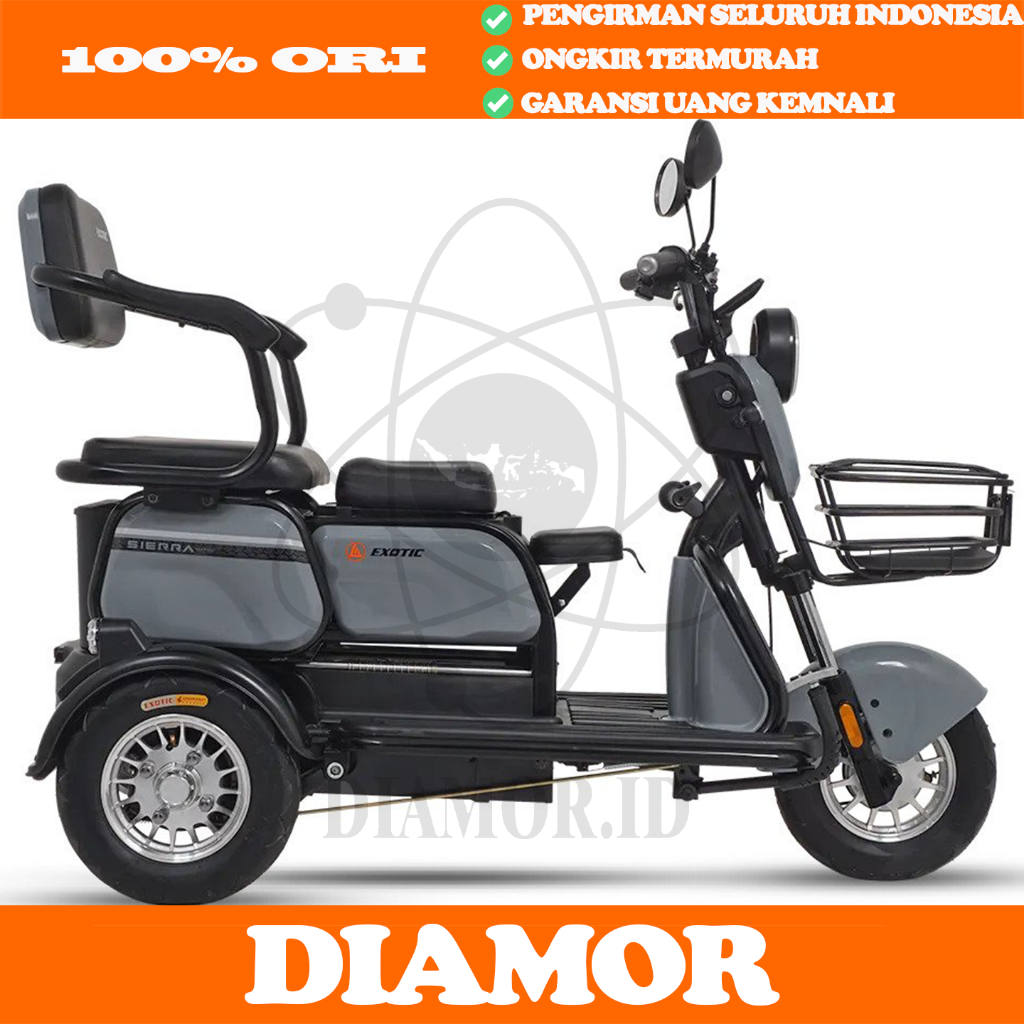 Exotic Sierra Sepeda Listrik EXOTIC SIERRA Electric E Bike By Pacific 800 Watt