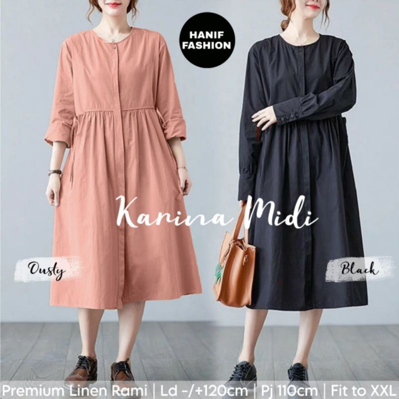 KARINA GAMIS MIDI WANITA