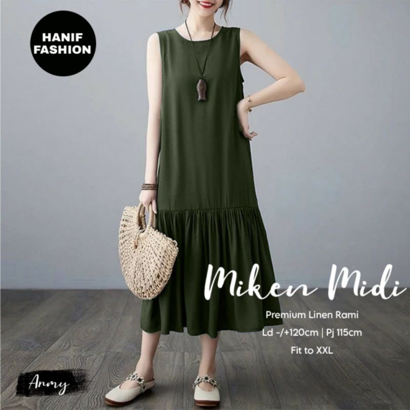 MIKEN MIDI GAMIS WANITA