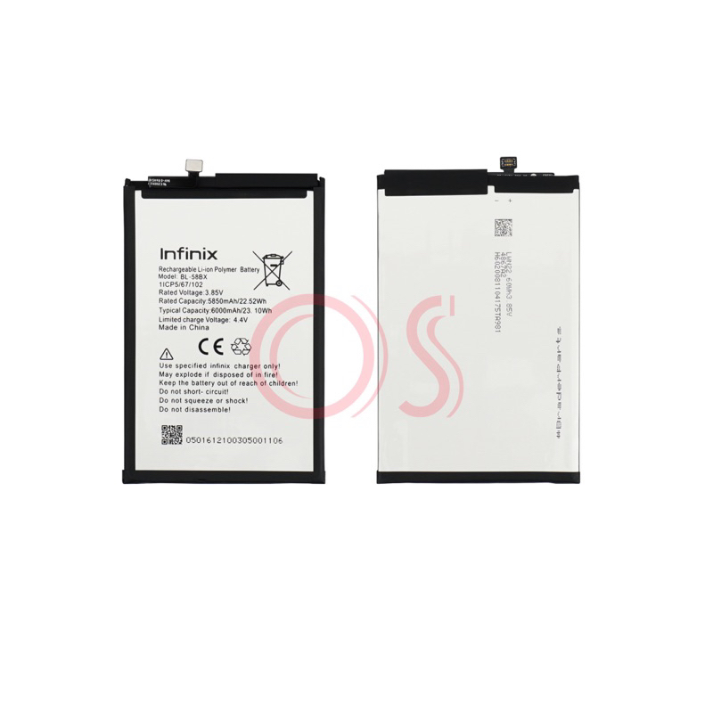 BL-58BX / BATERAI INFINIX HOT 9 PLAY / HOT 10 PLAY / HOT 10S / X680 / X688 / X689 - ORI