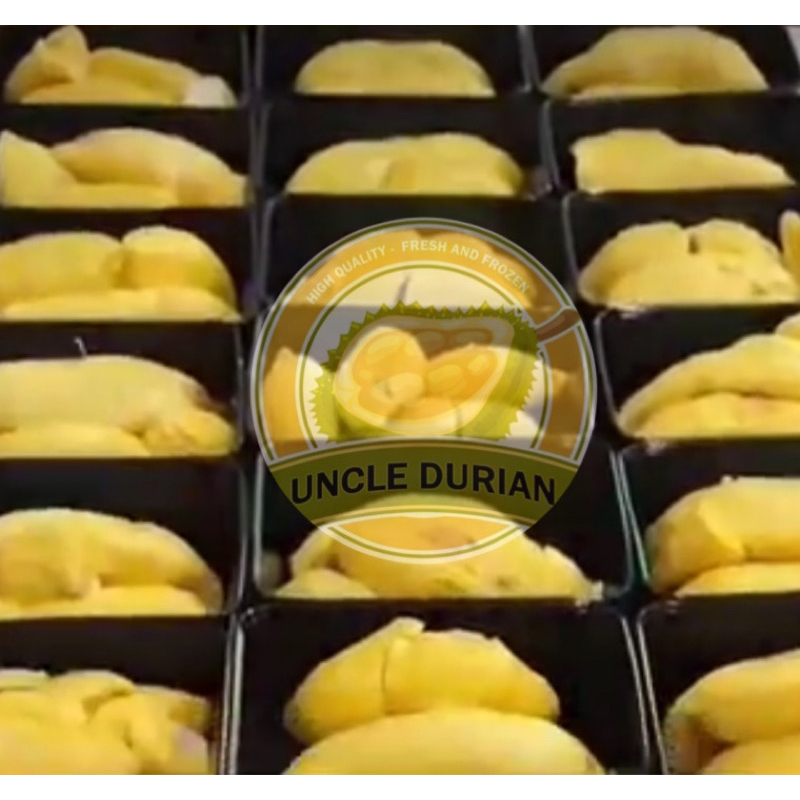 

Durian MusangKing Kupas Fresh Malaysia 300 - 350 gram Ori musang king