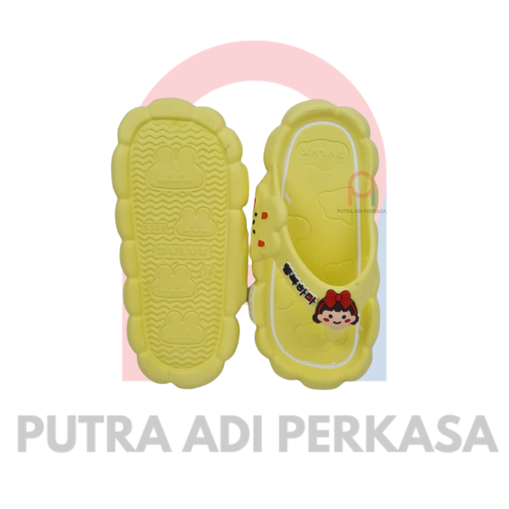 Sandal Jepit Perempuan Model Cute Cloud Awan Lucu DULUX 526B