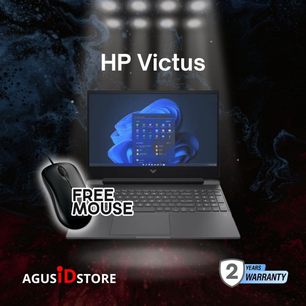 HP VICTUS 15 16 INTEL i5 i7 i9 Ryzen 5 7 9 VGA RTX 8/16 GB 512GB/1TB SSD GARANSI RESMI HP