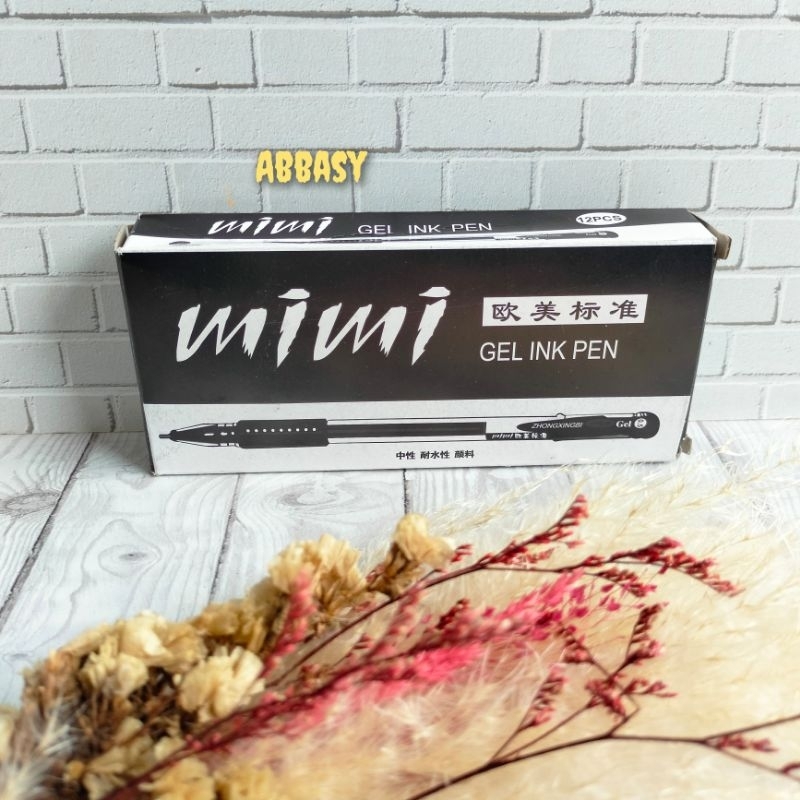 

Pulpen Tinta Gel pen gel Goztar Mimi Berkualitas ( isi 12 pcs )