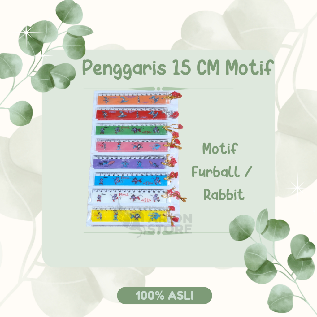 

[ARION STORE] Penggaris 15cm Butterfly Motif Kartun Butterfly Lucu [PCS]
