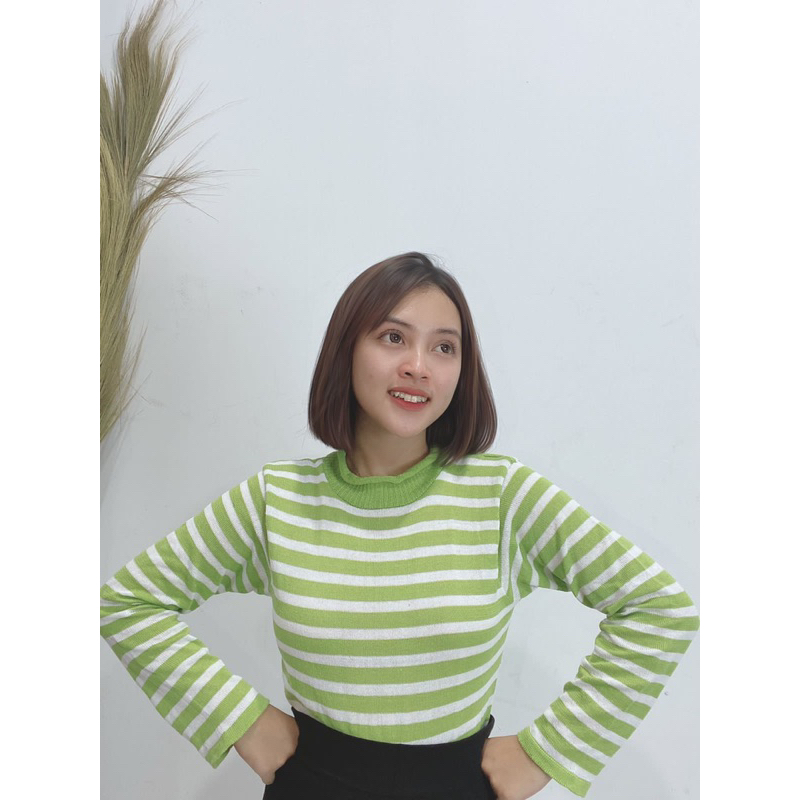 Inner Rajut Turtleneck Lengan Panjang Model Terbaru SALUR | Dalaman Hijab | Atasan Rajut Import Wanita