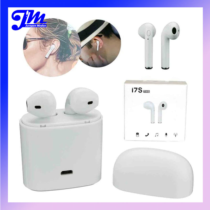 Headset Bluetooth i7S Headset Android i7s  Earphone Bluetooth