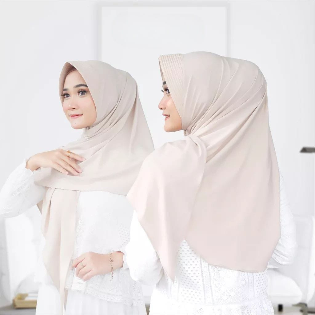 Hijab Segitiga Instan Pad Jersey Hijab Instan Jersey Pad