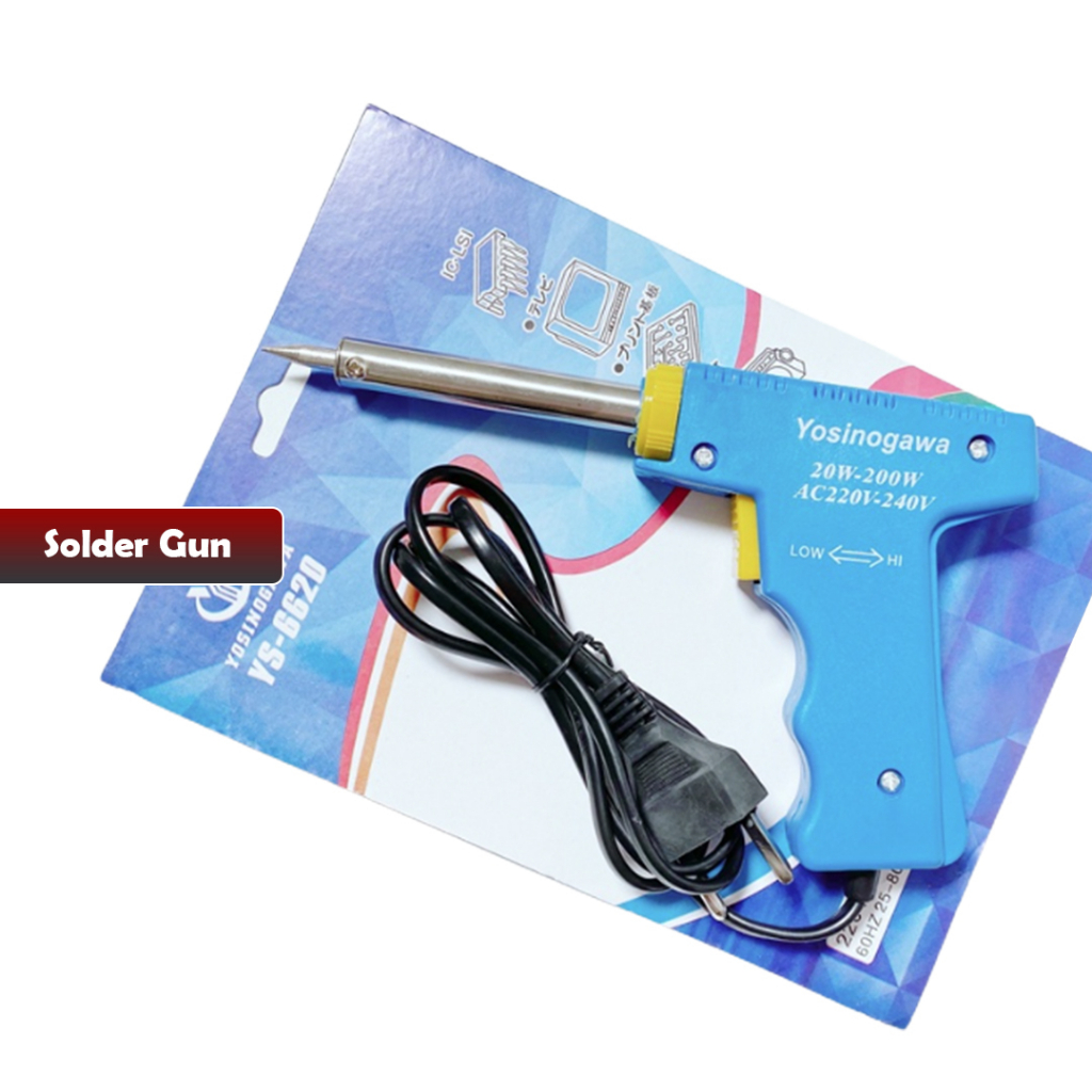SOLDER PISTOL TEMBAK ELECTRIC SOLDERING GUN LOW HIGH VOLTAGE-GJ1031-YOSINOGAWA