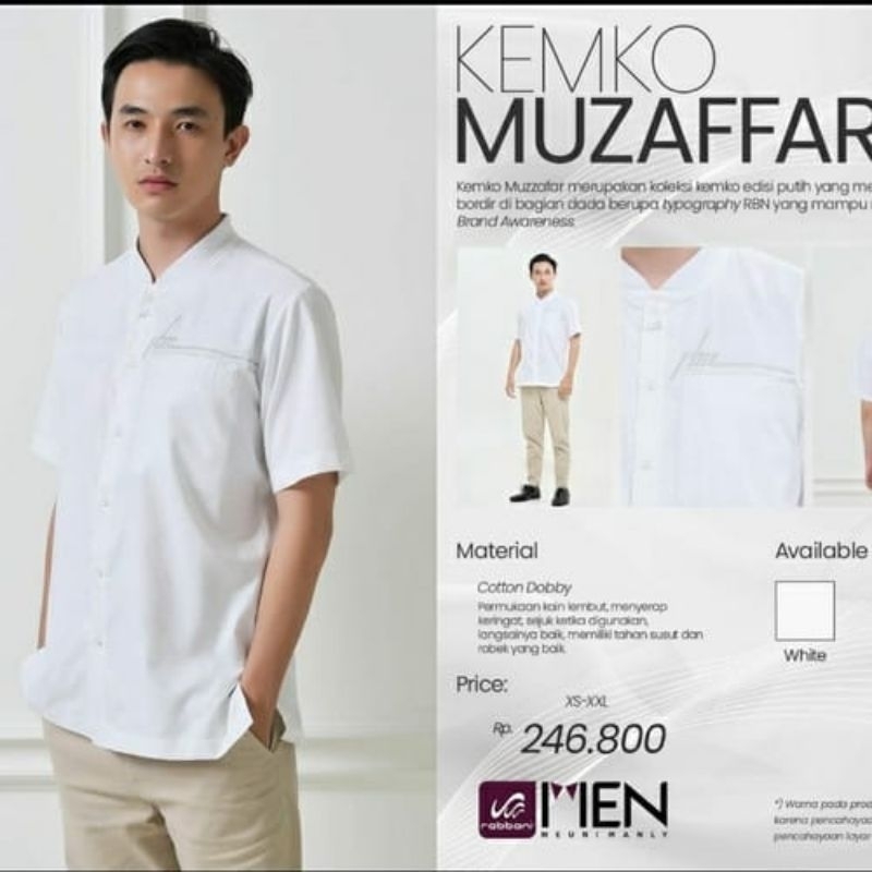 kemko muzaffar/ kemeja koko rabbani