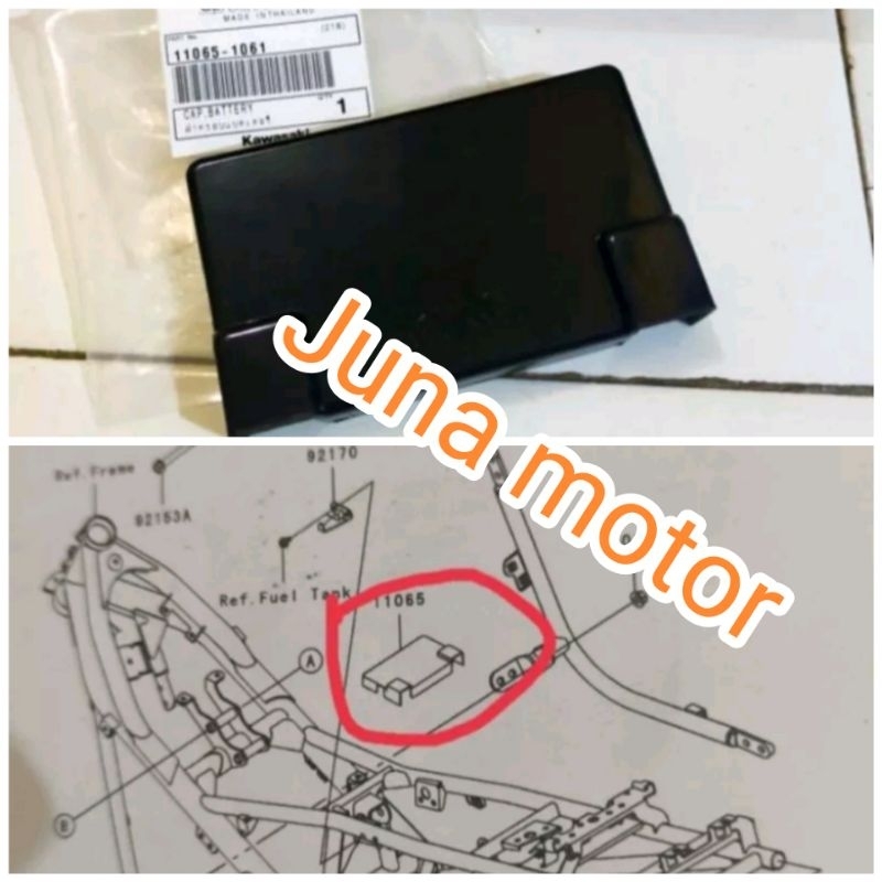 tutup aki ninja rr old rr new 150 original