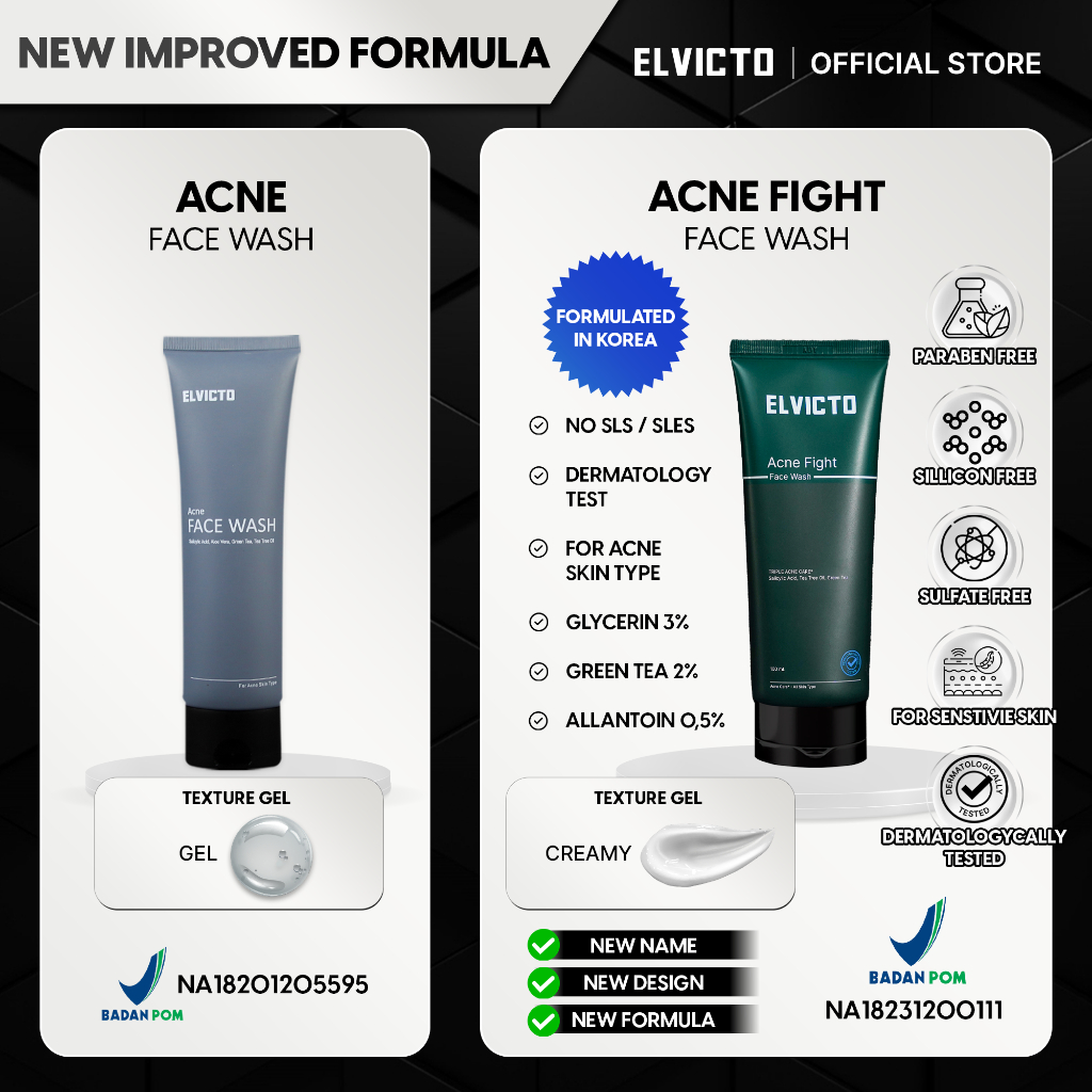 Elvicto Acne Fight Face Wash 100 ml