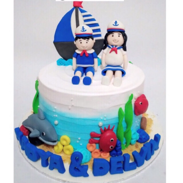 

kue ulang tahun/kue ulangtahun/kue ultah/kue ulang tahun pelaut/kue ultah pelaut/kue ultah karakter/kue ulang tahun karakter/kue ultah laut/kue tema laut/kue ultah anak/kue ulang tahun anak/laut/cake/blackforest