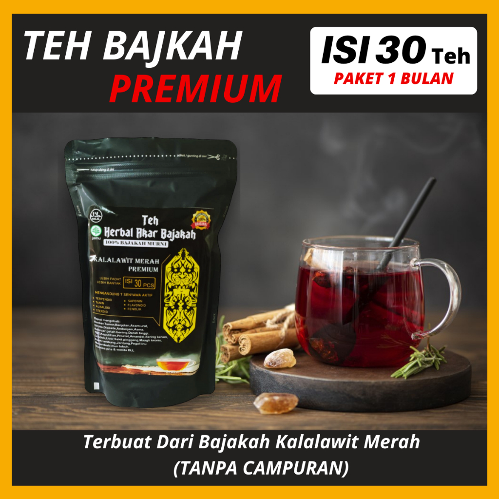 Teh celup bajakah asli kalimantan teh bajakah premium untuk benjolan