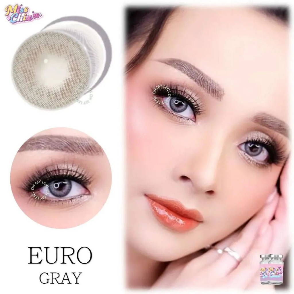 softlense DESIRE EURO GREY soflens minus softlens normal contact lens mata lensa kontak soplen minus