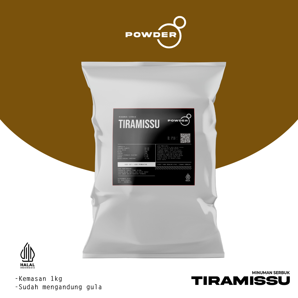 

Bubuk Minuman Rasa Tiramisu