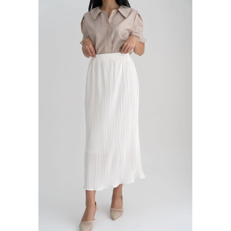 IWEARGRACIE - CLAIRE PLEATS SKIRT / ROK WANITA