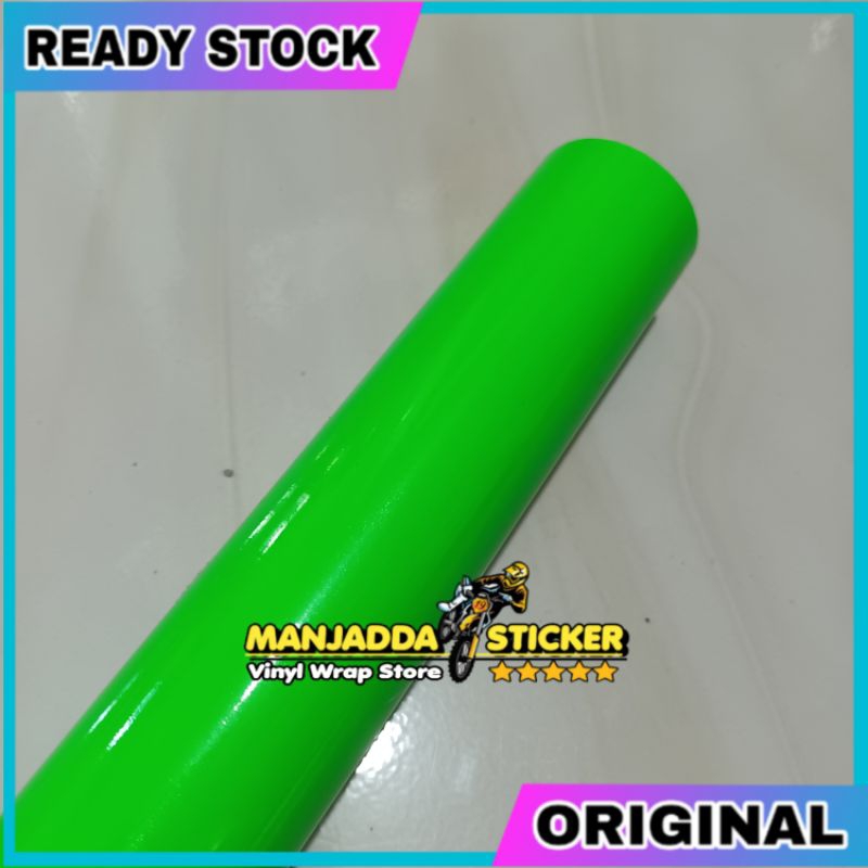 Permeter stiker skotlet motor warna stabilo glossy mengkilat maxdecal