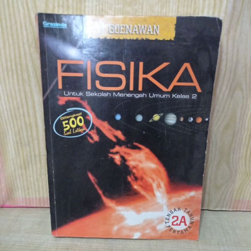 Buku bekas FISIKA untuk SMU kelas 2