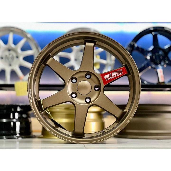 Pelek Racing TE37 Ring 18 PCD 5x114,3 Mobil Innova Juke Hrv Dll