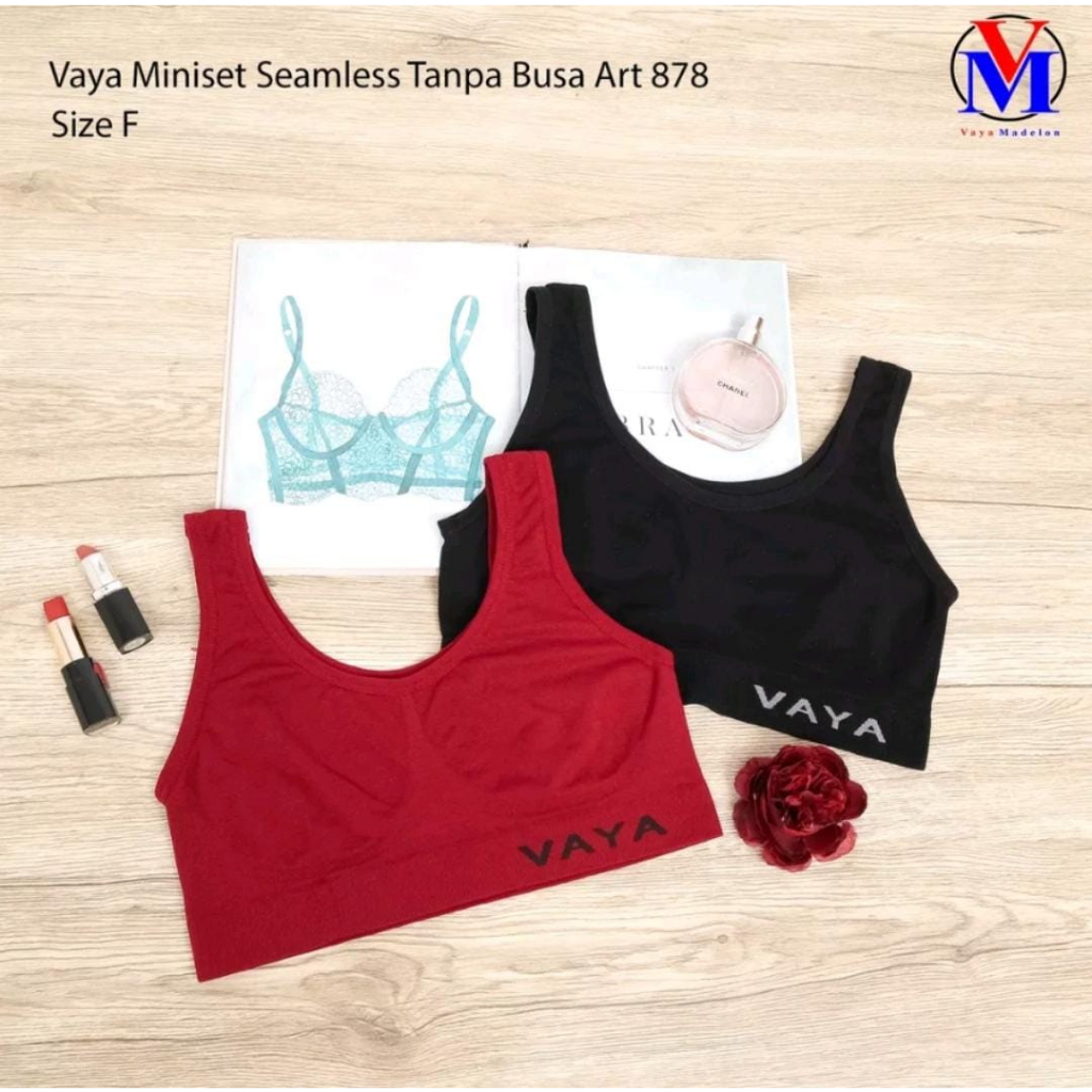 Miniset Vaya Seamless art 808/878 - Miniset Tanpa kawat - Miniset Sport